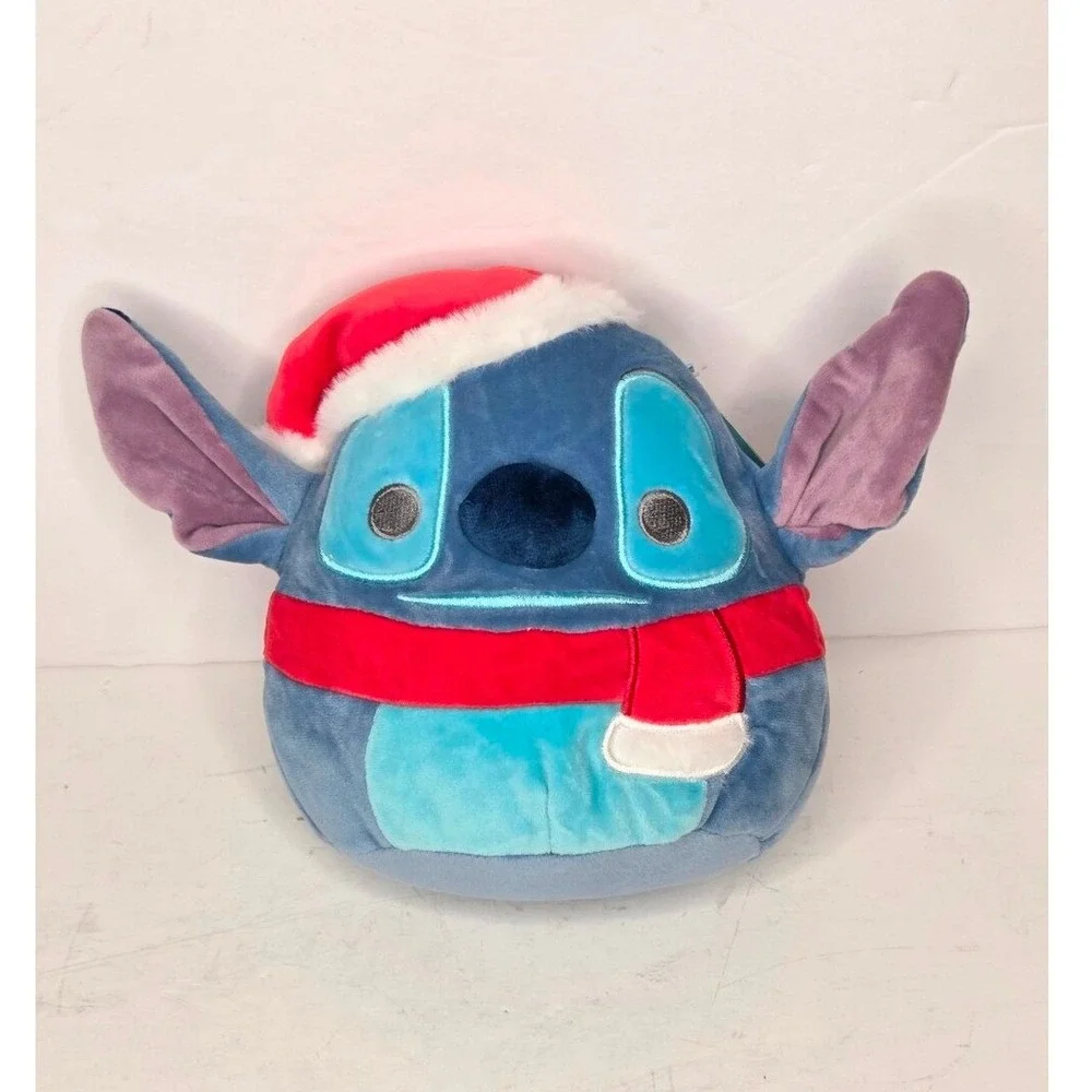Squishmallow‎ Official KellyToy Disney Stitch Christmas Holiday Plush Toy